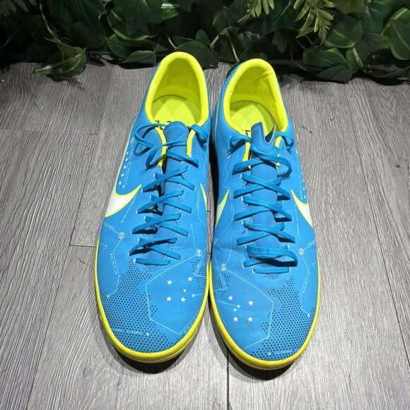 Nike Mercurial X Victory VI Neymar IC Indoor Soccer Shoes Mens Size 10.5 Blue main image 7